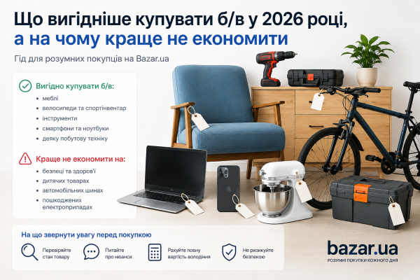 Що вигідніше купувати б/в у 2026 році, а на чому краще не економити